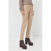Morgan Jeans hlače 211-PETRA1 Rjava Skinny Fit