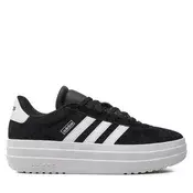 ADIDAS PATIKE VL COURT BOLD J CBLACK/FTWWHT/FTWWHT DJECACI