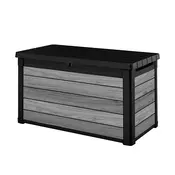 Decocoat plastični vrtni zaboj 380 l nevihta siva