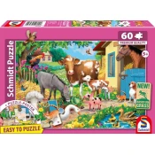 Schmidt - Puzzle Kmetijske živali - 40 - 99 kosov