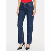 Guess Jeans Jeans hlače W4YA98 D5CC2 Mornarsko modra Straight Fit