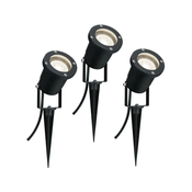 Paulmann 98897 - SET 3xLED GU10/3,5W IP65 Zunanja svetilka 230V