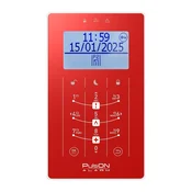 BCS PULSON FRONT LCD/S RED Rdeča sprednja stran za tipkovnico LCD/S