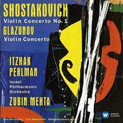 SHOSTAKOVICH,GLAZUNOV:VIOLIN CONCERTO NO.1/PERLMAN