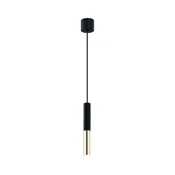 Open Design OR80810 - Luster na sajli SLIMI 1xG9/3,5W/230V crna/zlatna
