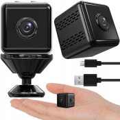 Aku. mini WIFI 4K USB spletna spy kamera + magnetni nosilec