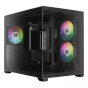Gamdias Kucište za desktop racunar Aura GC10M V2, ARGB, Full Tower, Crno