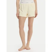 Calvin Klein Underwear Kratke hlače pižama LV00QS7517 Rumena Regular Fit