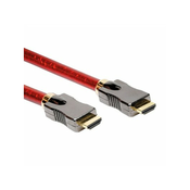 ROLINE Roline HDMI priključni kabel HDMI-A  vtič\, HDMI-A  vtič 2.00 m rdeča 11.04.5902 #####8K UHD\, dvojno oklopljen HDMI kabel, (20418449)