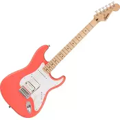 Fender Squier Sonic Stratocaster HSS MN Tahitian Coral Elektricna gitara (Kao novo)