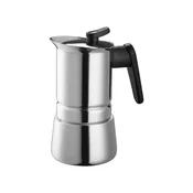 Pedrini Steel moka lonec (različne velikosti) Objem v? porcích: 4 porce