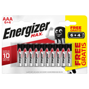 Energizer LR03/10 Max AAA 6 4 brezplačno