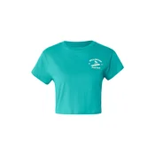 BILLABONG Majica Surf The Waves cijan plava / bijela
