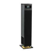 AKAI Aerobeat Pillar Aktivni Zvučnik, 60W RMS, Drveno Kućište, CD, FM, AUX, Bluetooth, LED