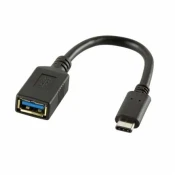 LogiLink USB 3.0 adapter LogiLink [1x USB utikač C - 1x USB 3.0 utičnica A] crna