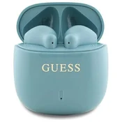 slomart Ugani slušalke Bluetooth GUTWSJ14ESGQ TWS + priklopna postaja turkizna/turquoise Printed Classic Logo