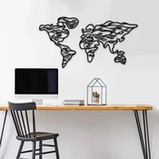 Wallity Zidna dekoracija MT - 014, 91 x 47 cm, Crna