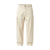 WRANGLER Kargo hlače CJ LOOSE CARGO kremna