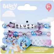 Dečiji Set Narukvica sa Bluey Perlicama i Priveskom | Kozmo