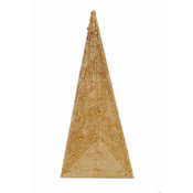 EVERGREEN zložljiva piramida, zlata, 45 cm