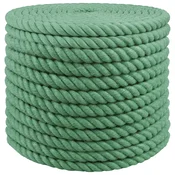 vidaXL Vrv iz jute 16 mm Zelena 100% Tossa jute