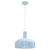 Skandinavska viseča svetilka za kuhinjo, jedilnico, nad mizo, modra, O30cm, 1xE27, 60W, visby Milagro