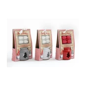 SILFC SET DARILNI IZPARILNIK 12 5X19 5cm GONKMAS SORT