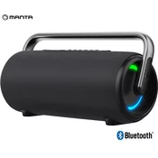 Manta SPK325 NYX Prijenosni Boombox zvucnik, BT 5.3, 80W, TWS, RGB LED, IPX4