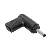 Akyga USB-C / 3.0x1.0mm adapter za prenosnik AK-ND-C06 Napajalnik 100W