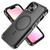 GS Ovitek za iPhone 14, MagForce MagSafe, črn