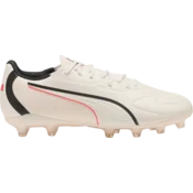 PUMA KING 20 MATCH FG/AG Football Boots Youth, Age, Sugared Almond/Black/Ultra Red, 36