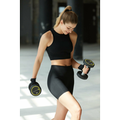 Trendyol Black Seamless/Seamless Lightly Supported/Shaping Knitted Sports Bra