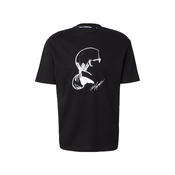 Karl Lagerfeld Majica črna/bela