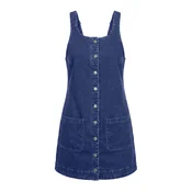 Imily Bela Obleka moder denim