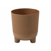 Pokrov za cvetlične lončke ARIA JUMPER ECO WOOD plastika d18x20cm