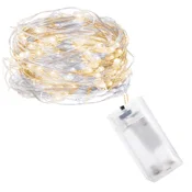 Mikro LED lampice na baterije, 20 LED dioda