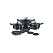Berlingerhaus Set posod BH-1884 10 ks Aquamarine Metallic Line
