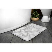 tulup.si Kopalniške preproge Beli marmor 75x45 cm Bela