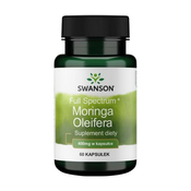 Full Spectrum Moringa Oleifera SWANSON, 400 mg (60 kapsul)