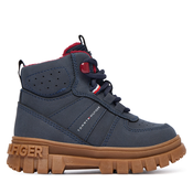 Gležnjarji Tommy Hilfiger T1X5-34127-1696800 Mornarsko modra