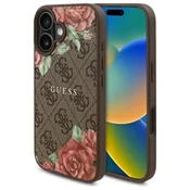 1 to 3 Guess Iphone 16 6.1 Hardcase Cvetični Vzorec Za Magsafe