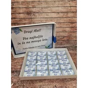 Darilo s čokoladicami ROJSTNI DAN ČOKDAR 38