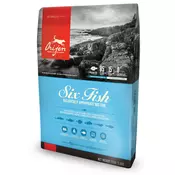 Orijen Suva hrana za odrasl pse Six Fish, 2kg