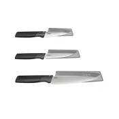 Joseph Joseph Set nožev Joseph Joseph Duo z 3 rezili iz japonskega jekla, barva opal, (5000119590)