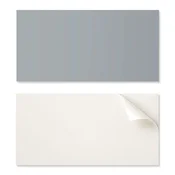 shumee Vinilna stenska plošča za moderno notranjo dekoracijo 120x60 cm sive barve