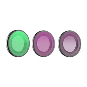 Sunnylife Komplet 3 filtrov Sunnylife CPL + ND8 + ND16 za Osmo Nano