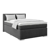 Boxspring Krevet Mira 120/200 cm , grafitno siva