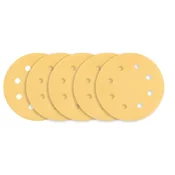 Brusni papir na cicak 180 mm, K180, 5 kom, sa 8 rupa za brusilicu 59G263 54H024