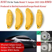 Pokrovi zavornih čeljusti Tesla Model Y Juniper 2025.03+ – Izvedba vozila: Tesla Model Y Juniper RWD/Standard, Barva: Rumena