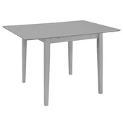 Vidaxl Raztegljiva jedilna miza MDF (80-120)x80x74 cm
